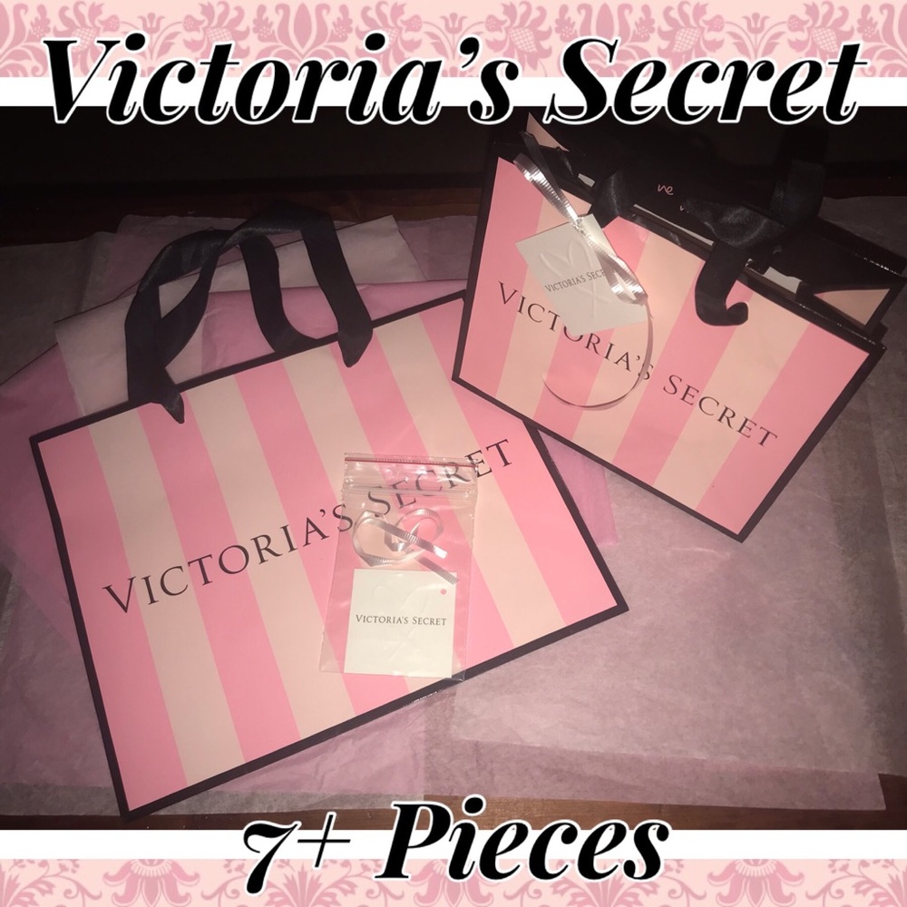 VICTORIAS SECRET Gift Wrapping Combo w/ GIFT TAGS